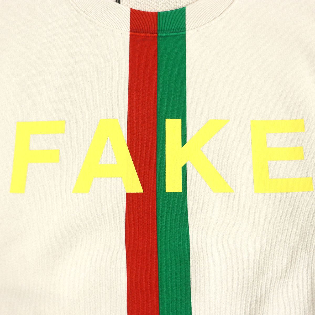 Luxury Gucci Trending 2025 Cotton Web Line Print Sweatshirt S