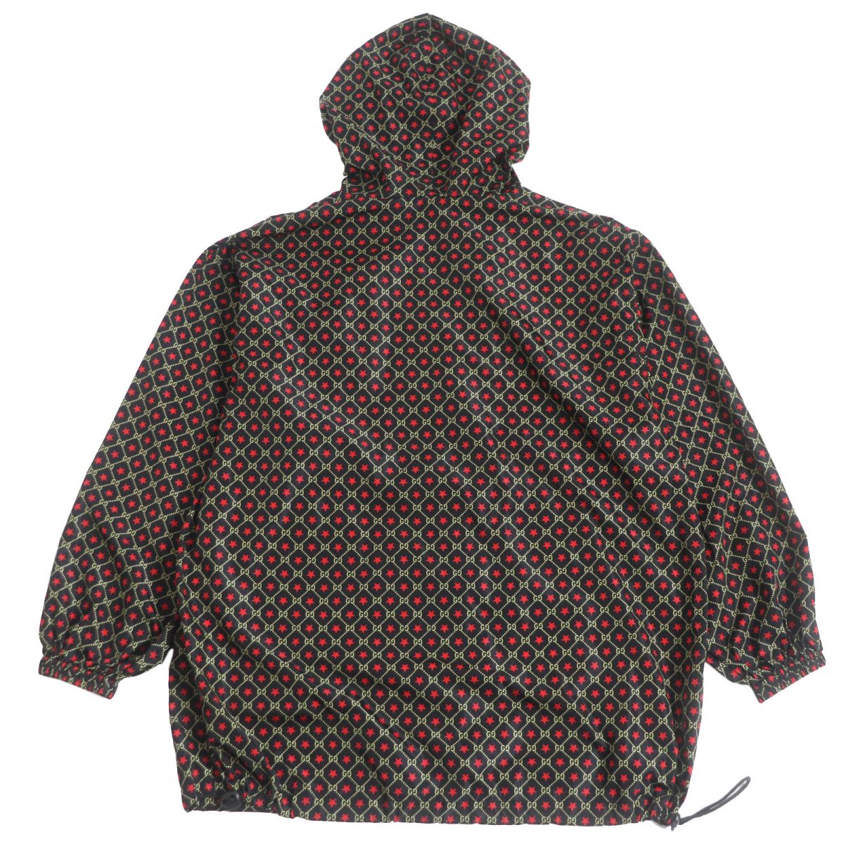Luxury Gucci Trending 2025 GG Star Print Nylon Windbreaker Jacket