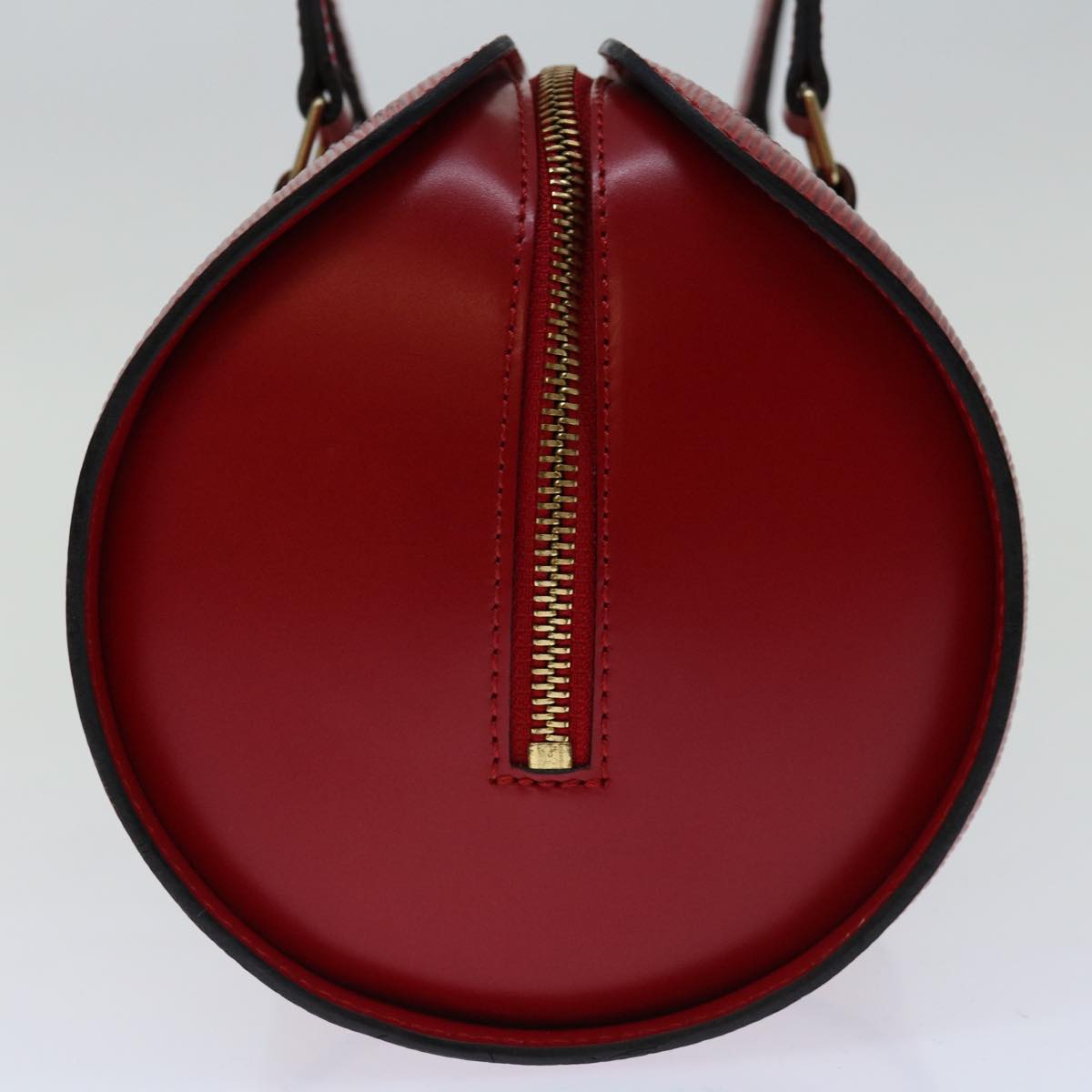 LOUIS VUITTON Epi Soufflot Hand Bag Red M52227 LV tb1066