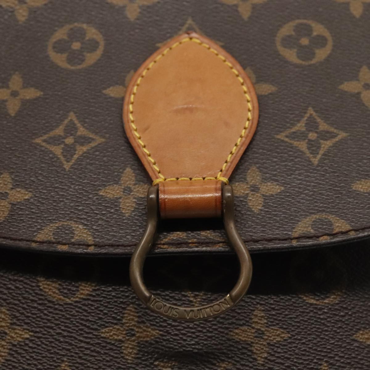 LOUIS VUITTON Monogram Saint Cloud GM Shoulder Bag M51242 LV tb1155