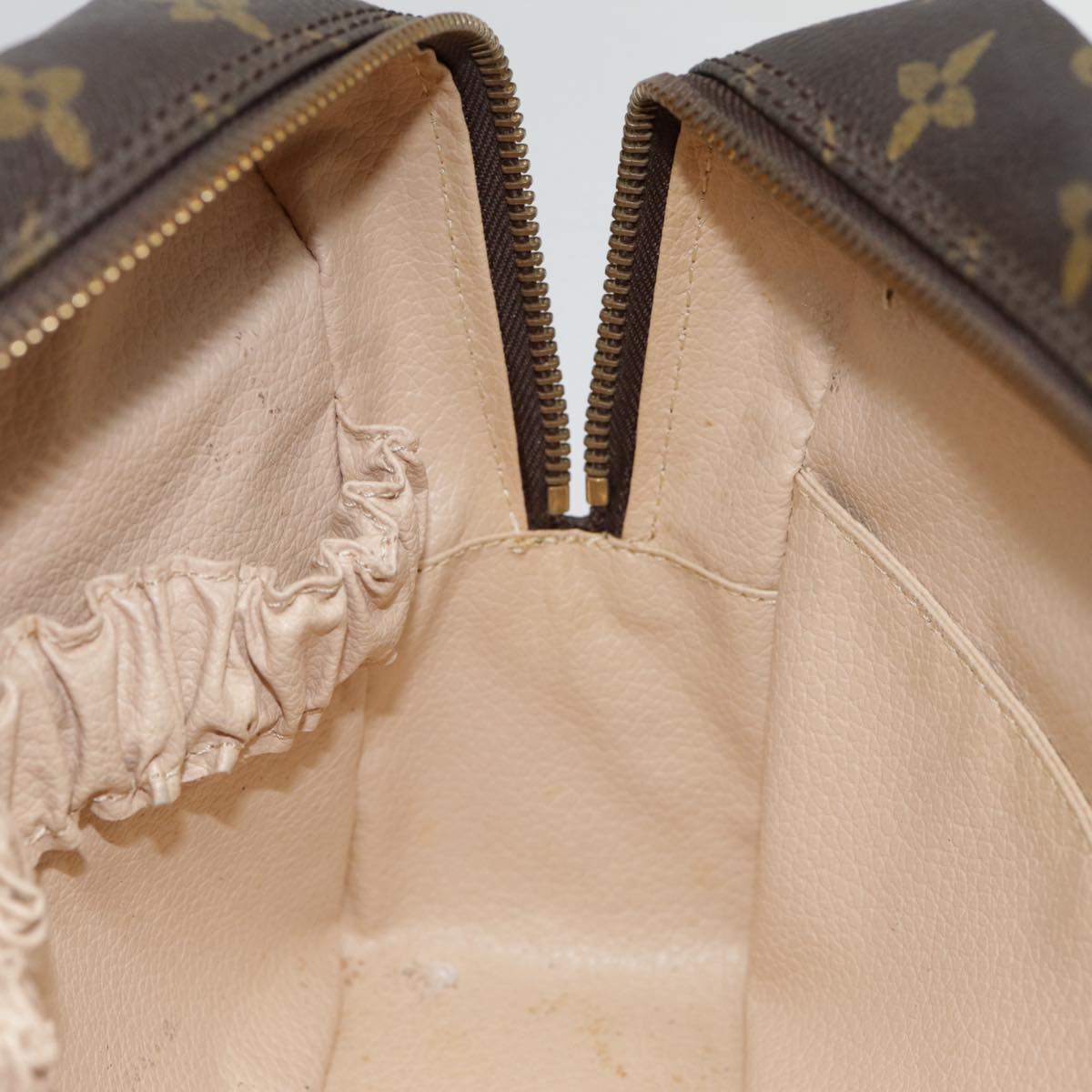 LOUIS VUITTON Monogram Trousse Toilette 28 Clutch Bag M47522 LV tb1194
