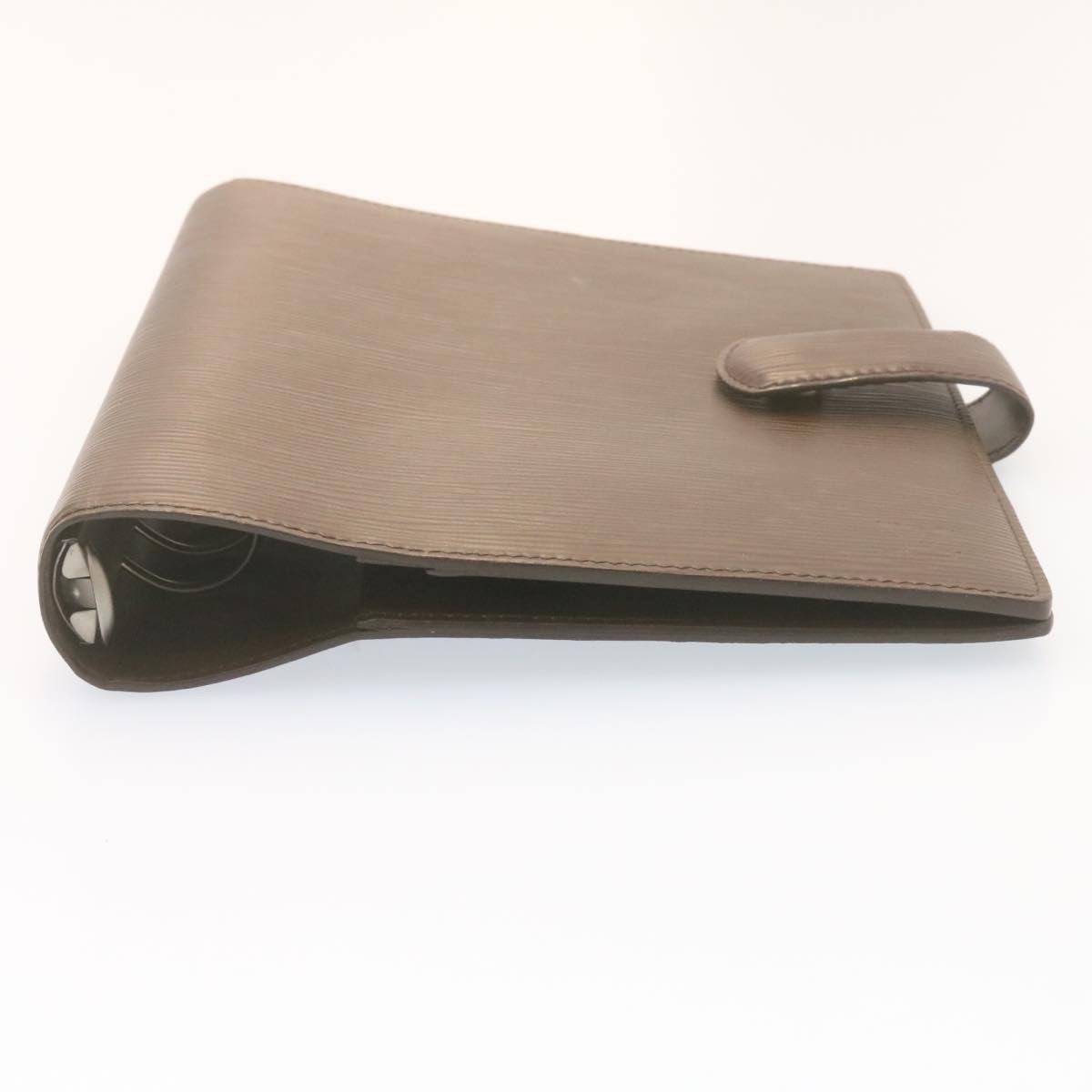 LOUIS VUITTON Epi Agenda GM Day Planner Cover Mocha Brown R2006D LV th1357