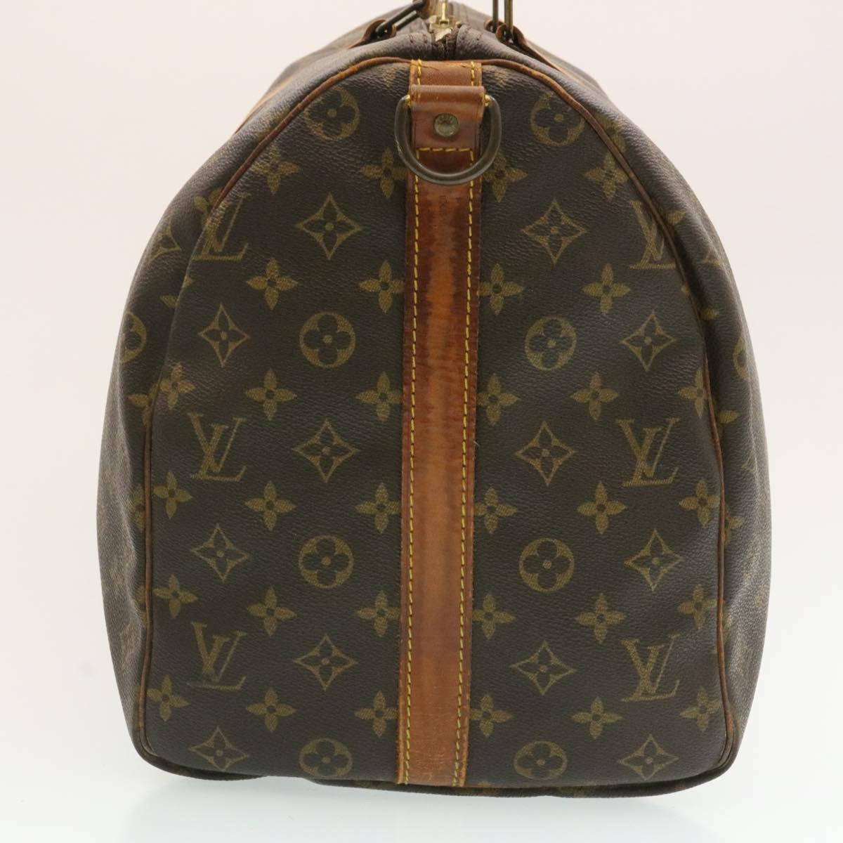 LOUIS VUITTON Monogram Keepall Bandouliere 50 Boston Bag M41416 LV th2022