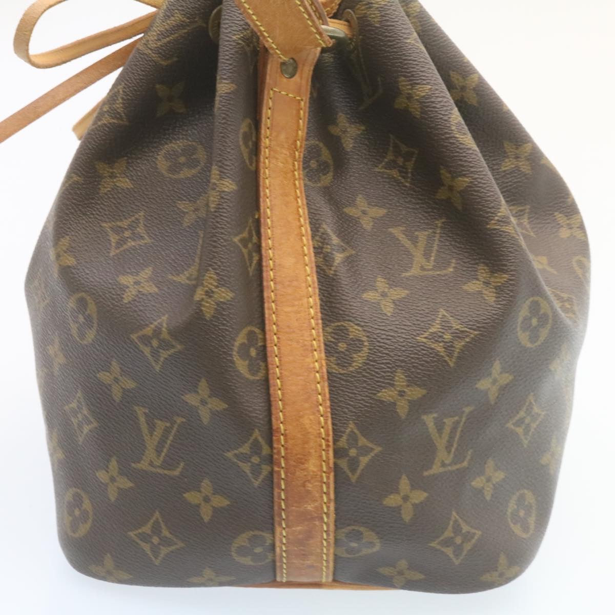 LOUIS VUITTON Monogram Petit Noe Shoulder Bag M42226 LV th2213