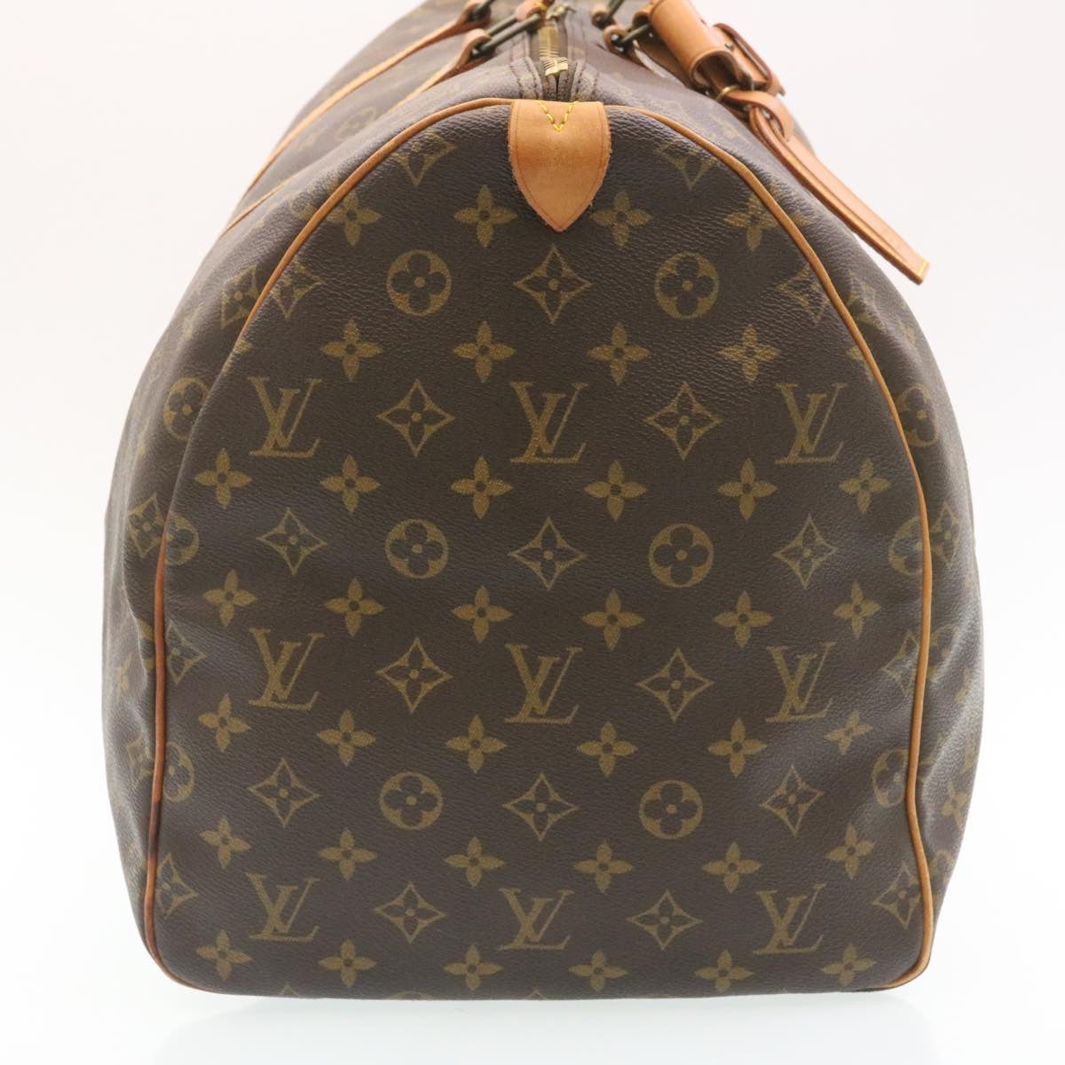LOUIS VUITTON Monogram Keepall 55 Boston Bag M41424 LV th2412
