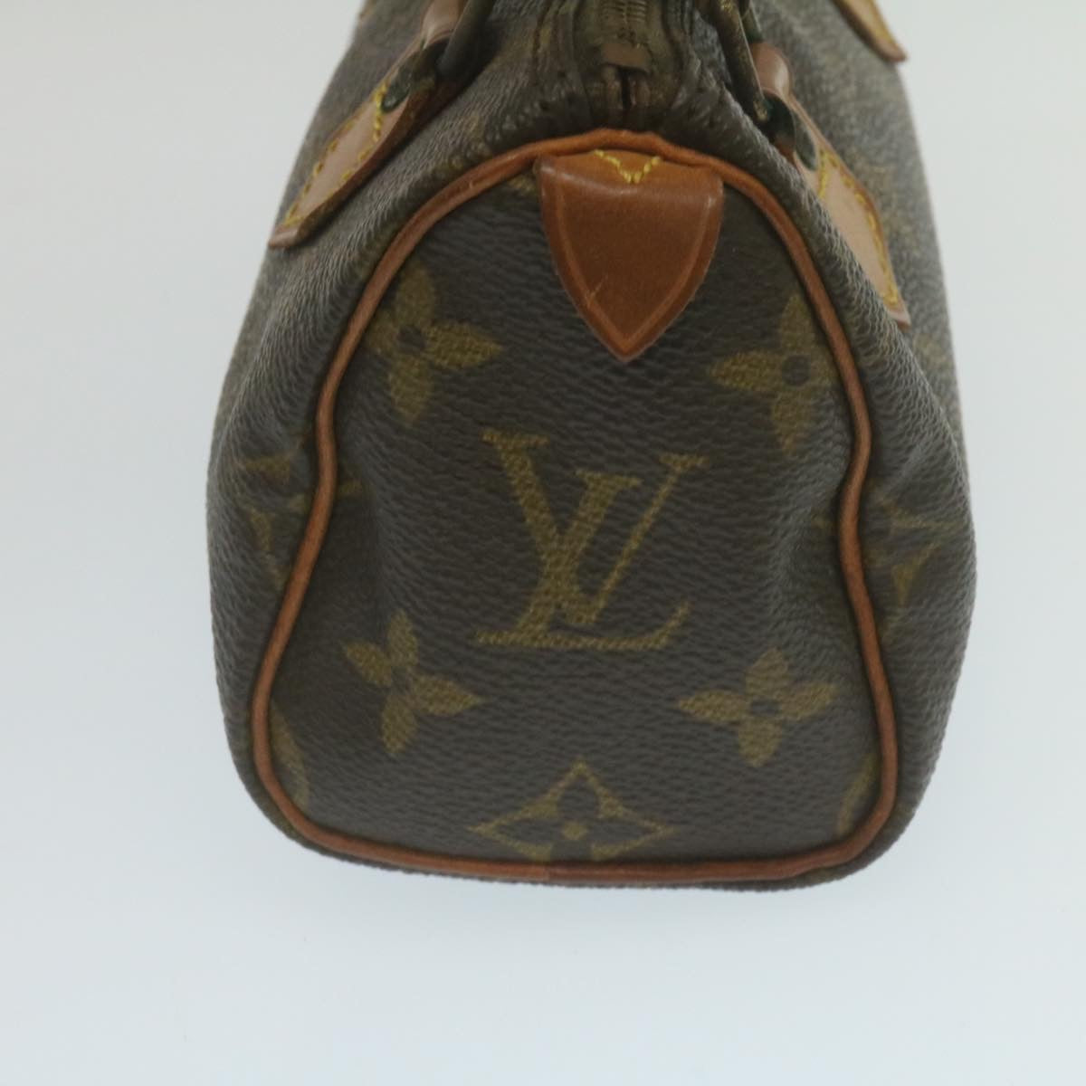LOUIS VUITTON Monogram Mini Speedy Hand Bag M41534 LV th2489