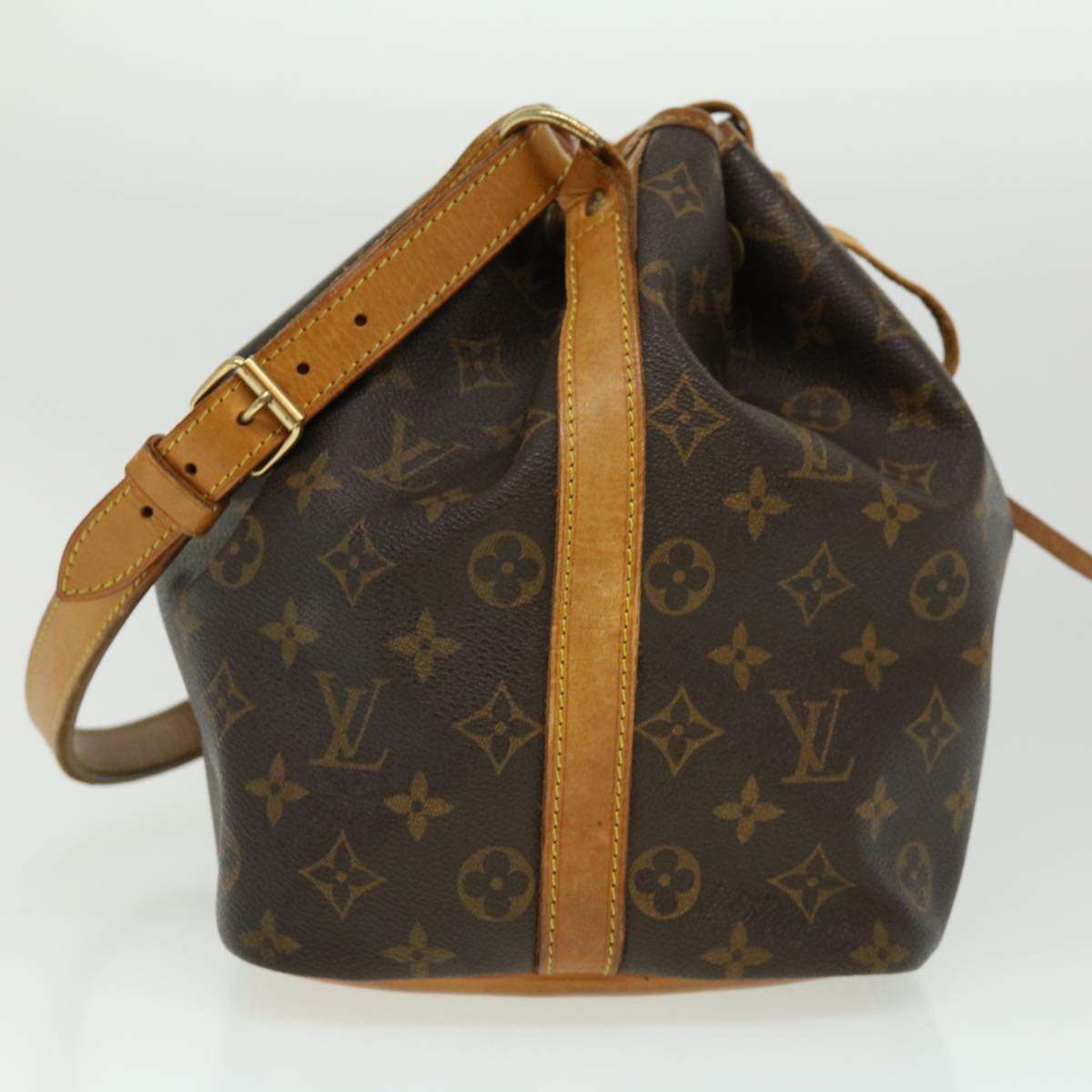 LOUIS VUITTON Monogram Petit Noe Shoulder Bag M42226 LV th3015