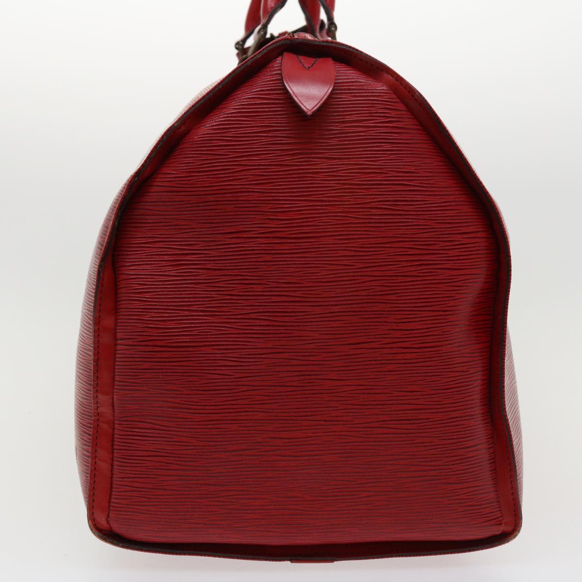 LOUIS VUITTON Epi Keepall 50 Boston Bag Red M42967 LV th3286
