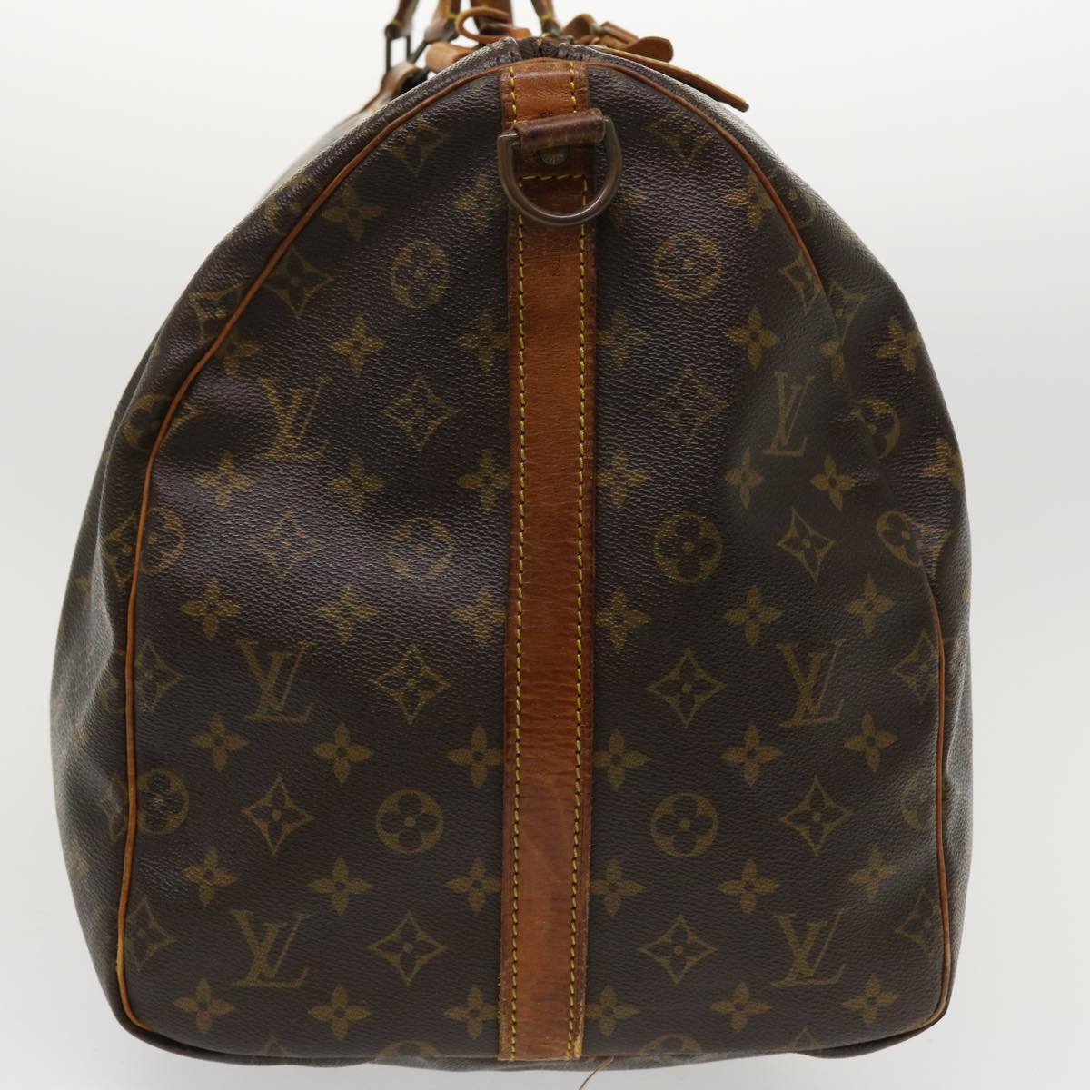 LOUIS VUITTON Monogram Keepall Bandouliere 55 Boston Bag M41414 LV th3318