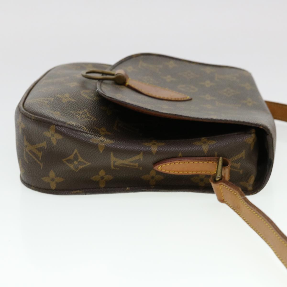 LOUIS VUITTON Monogram Saint Cloud GM Shoulder Bag M51242 LV th3446