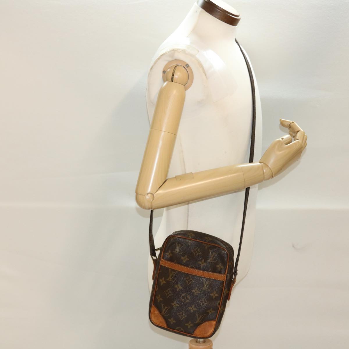 LOUIS VUITTON Monogram Danube Shoulder Bag M45266 LV th3724