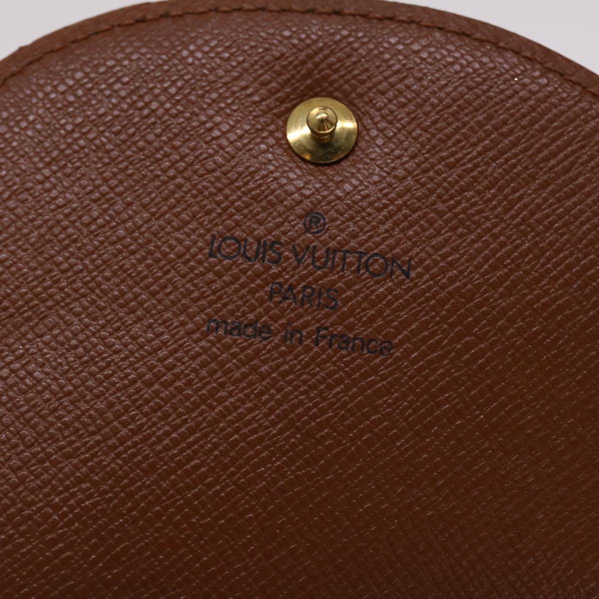 LOUIS VUITTON Monogram Porte Monnaie Guze Coin Purse M61970 LV th3762