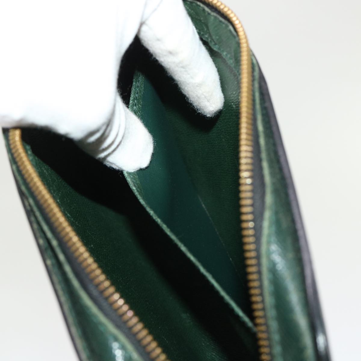 LOUIS VUITTON Taiga Baikal Clutch Bag Epicea M30184 LV th3767