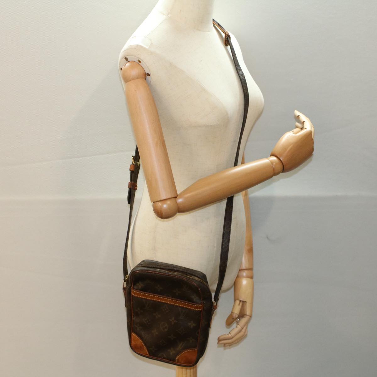 LOUIS VUITTON Monogram Danube Shoulder Bag M45266 LV th3996
