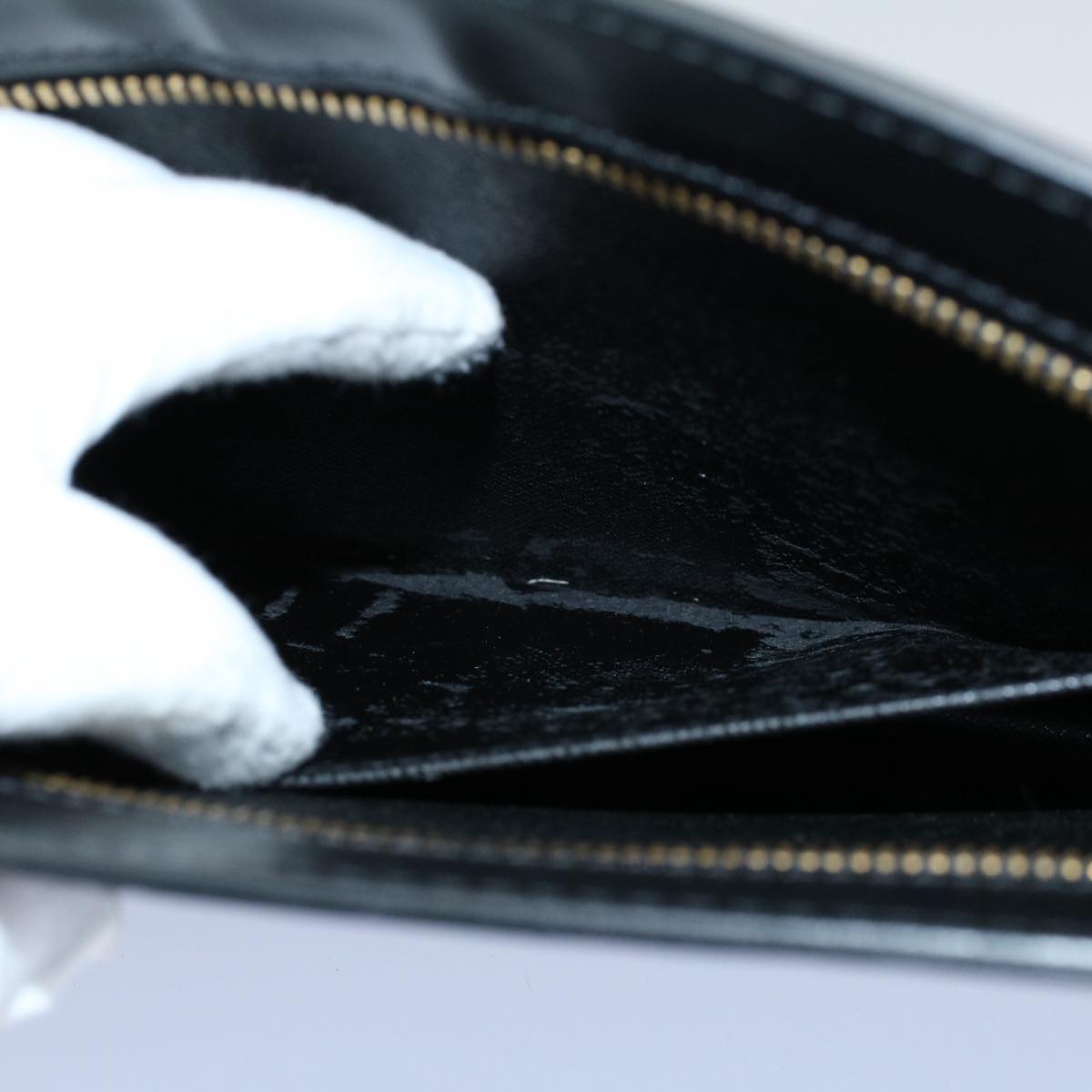 LOUIS VUITTON Epi Pochette Homme Clutch Bag Black M52522 LV th4042