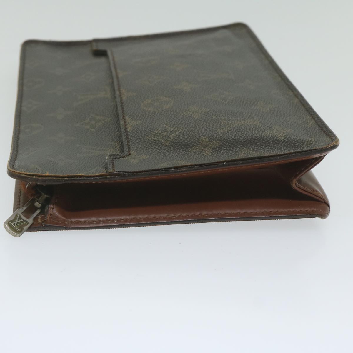 LOUIS VUITTON Monogram Pochette Homme Clutch Bag M51795 LV th4392