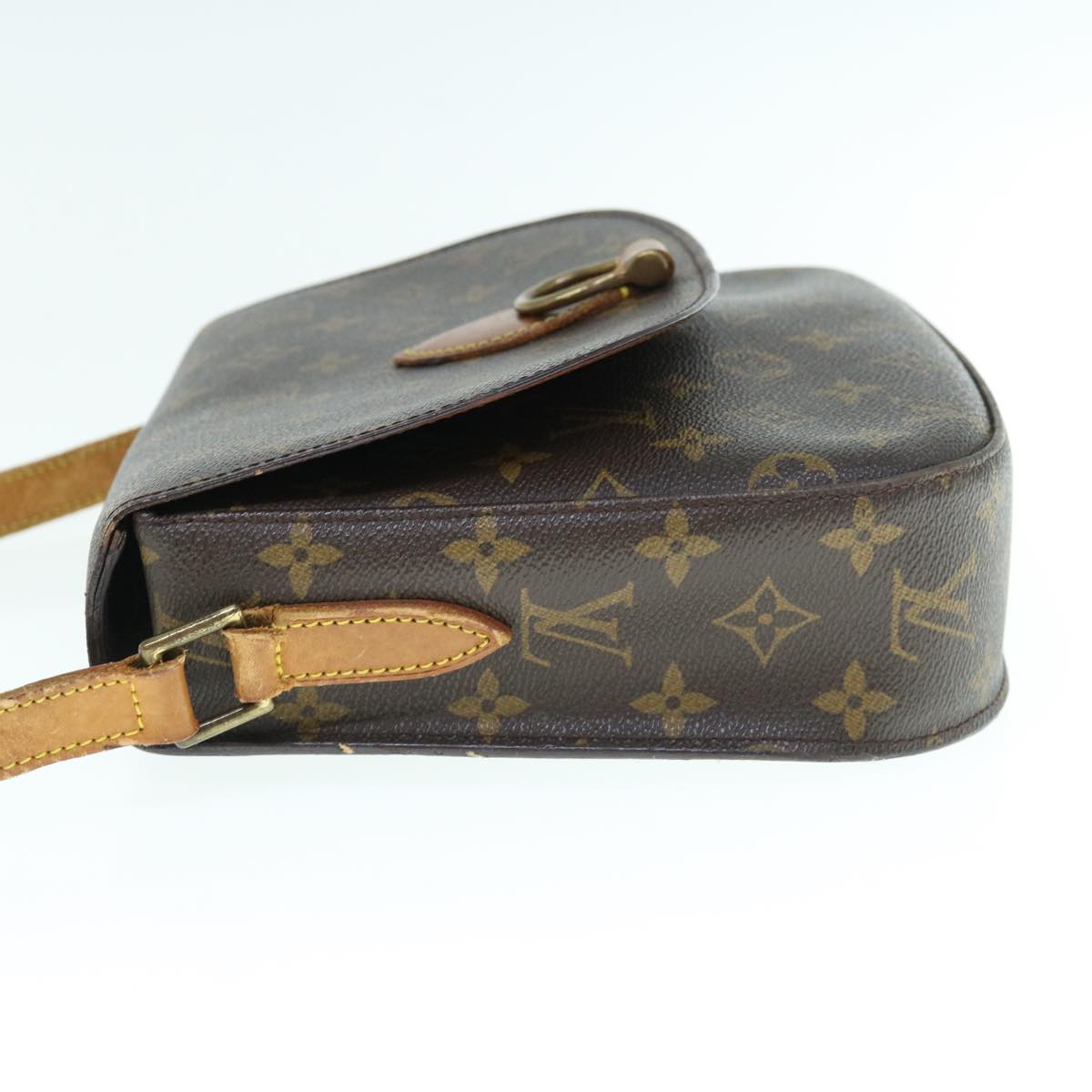 LOUIS VUITTON Monogram Saint Cloud GM Shoulder Bag M51242 LV th4452
