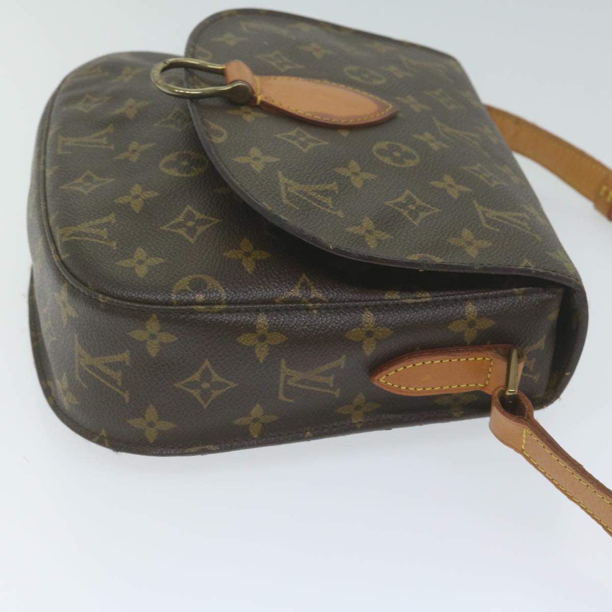 LOUIS VUITTON Monogram Saint Cloud GM Shoulder Bag M51242 LV th4455