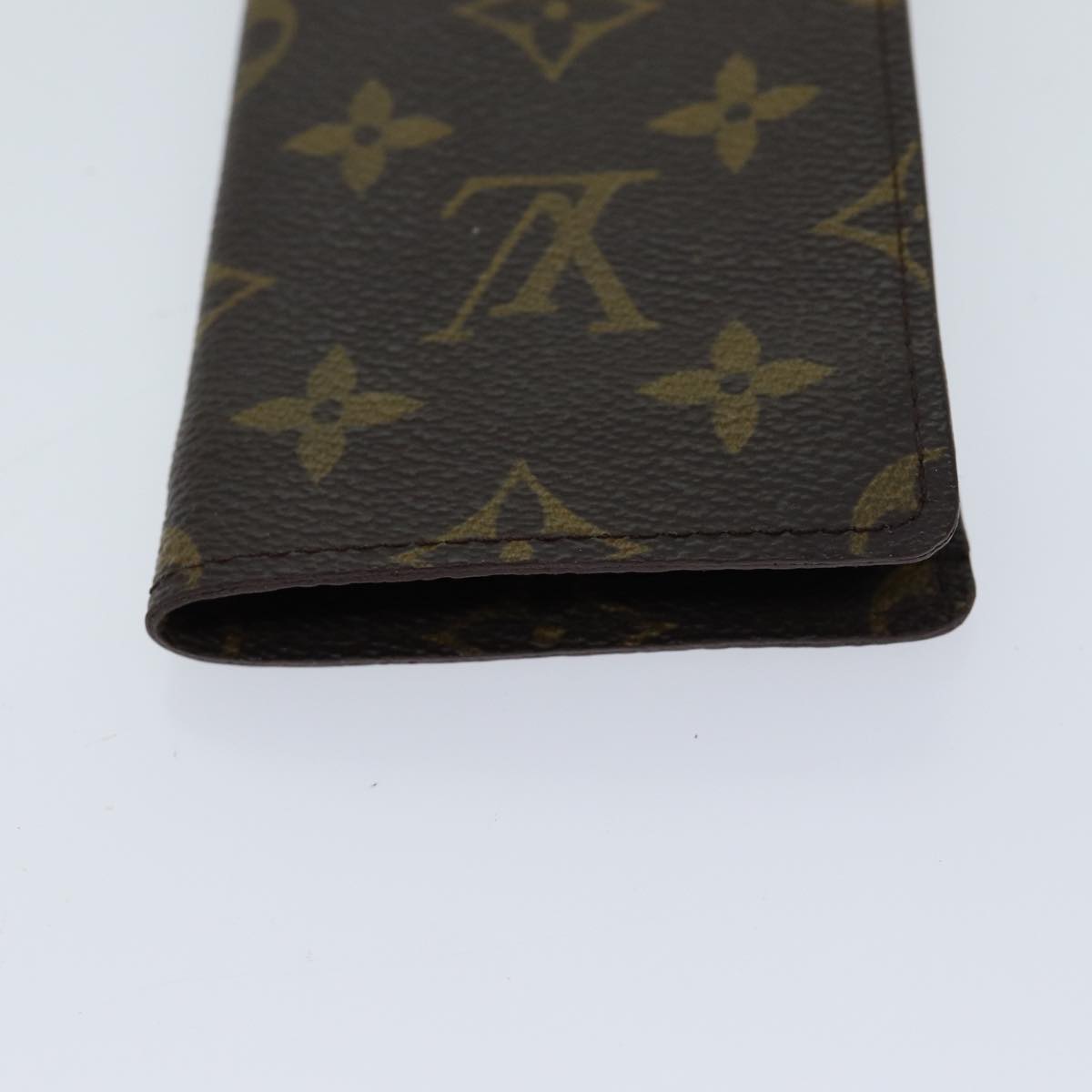 LOUIS VUITTON Monogram Etui Lunette Simple Glasses Case M62962 LV th4714