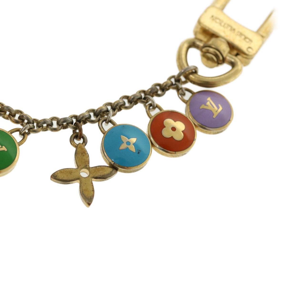 LOUIS VUITTON Porte Cles Cianne Pastilles Bag Charm Chain M65386 LV yk2167