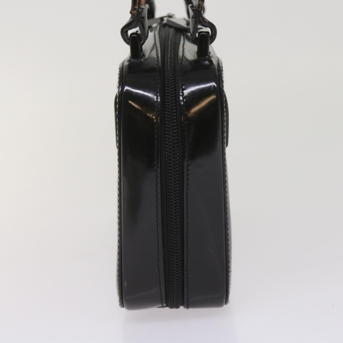 GUCCI Shoulder Bag Leather Black 1489