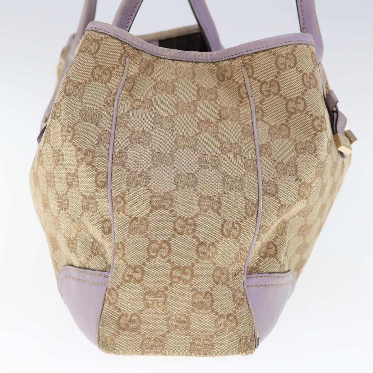 GUCCI GG Canvas Tote Bag Beige 163805 1492