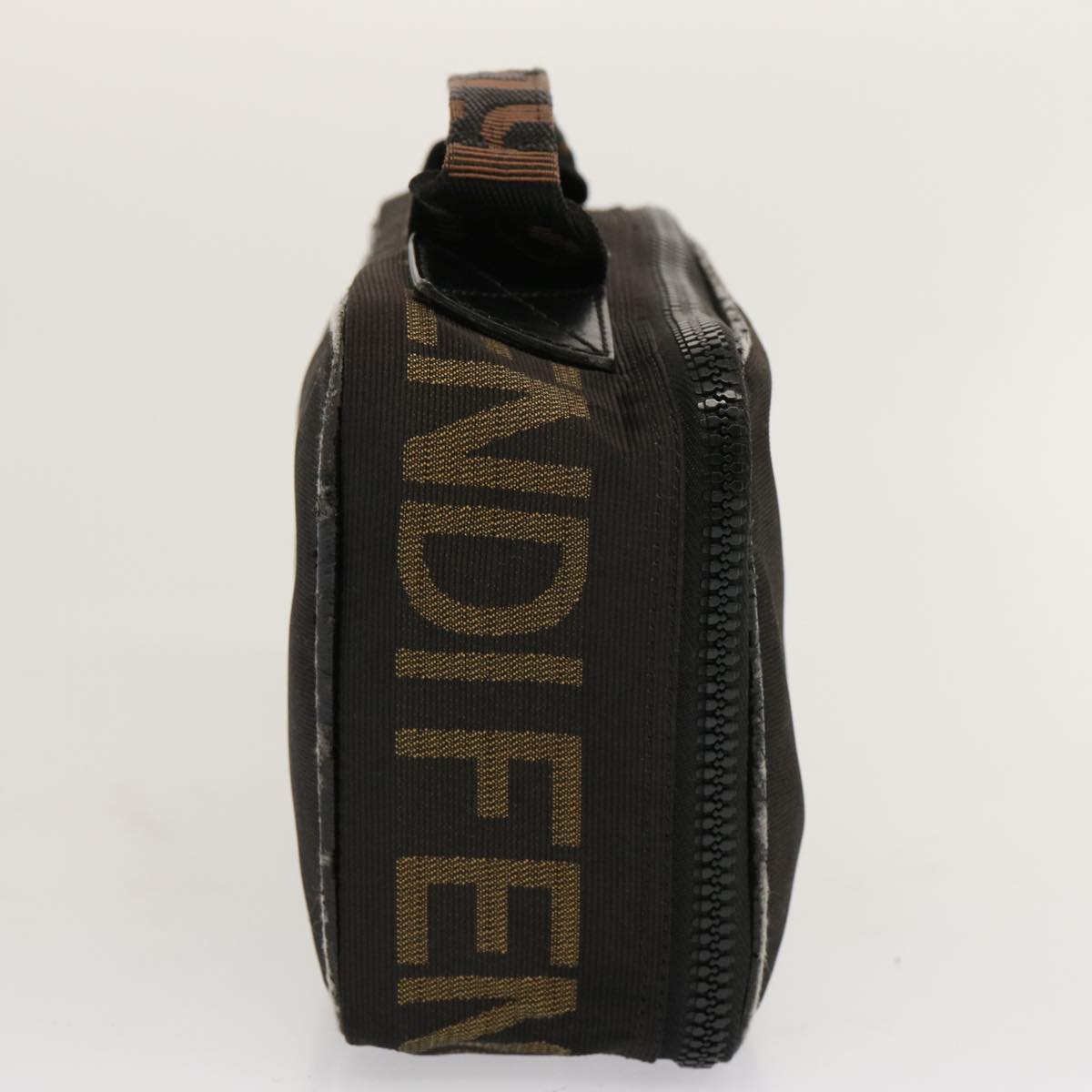 Luxury FendiVanity Pouch Canvas Blackti1600