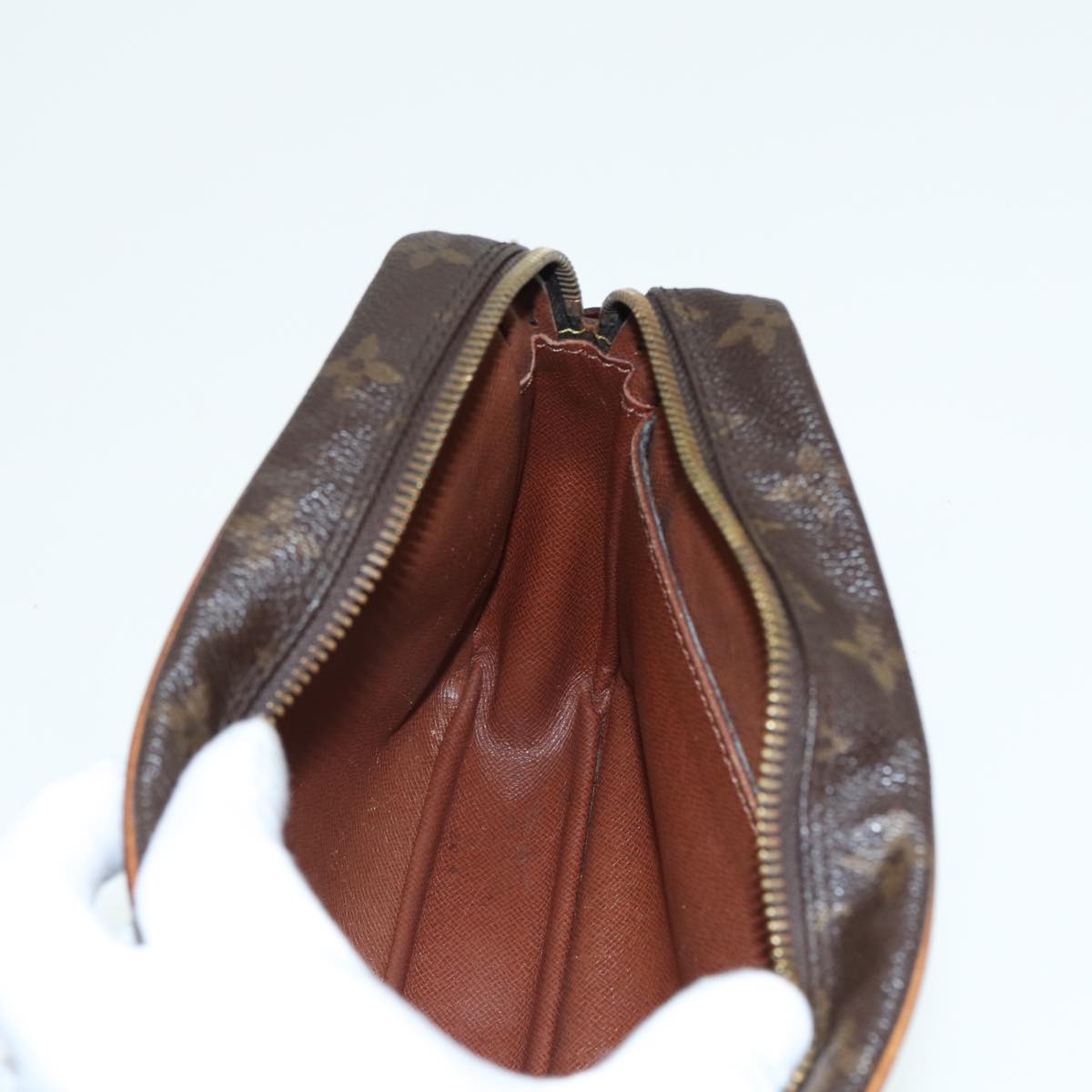 LOUIS VUITTON Monogram Compiegne 23 Clutch Bag M51847 LV ti1880