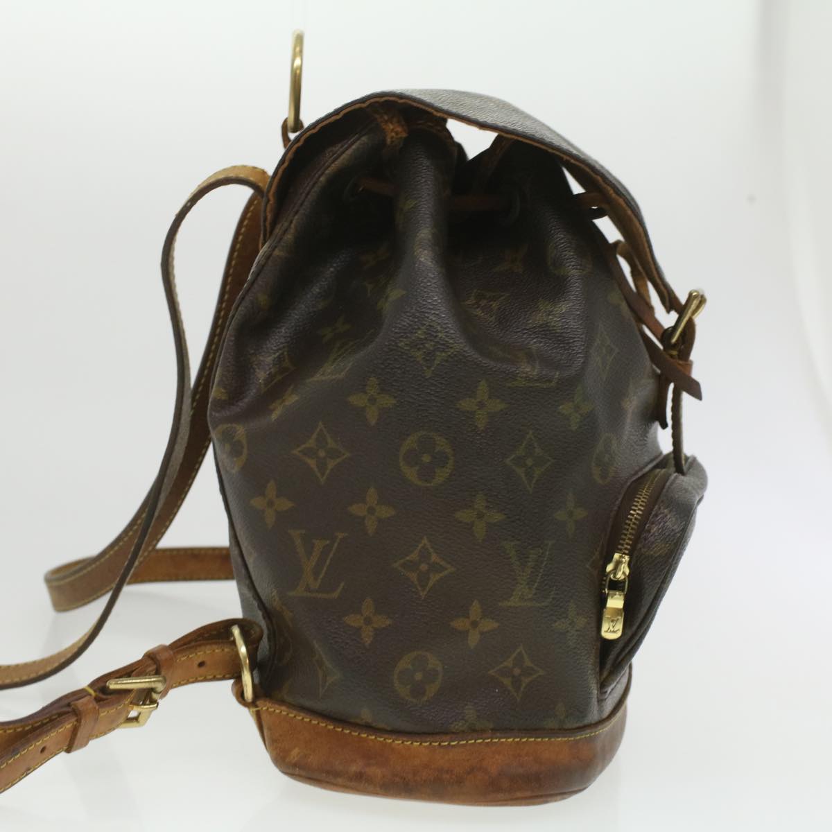 LOUIS VUITTON Monogram Montsouris MM Backpack M51136 LV ti896
