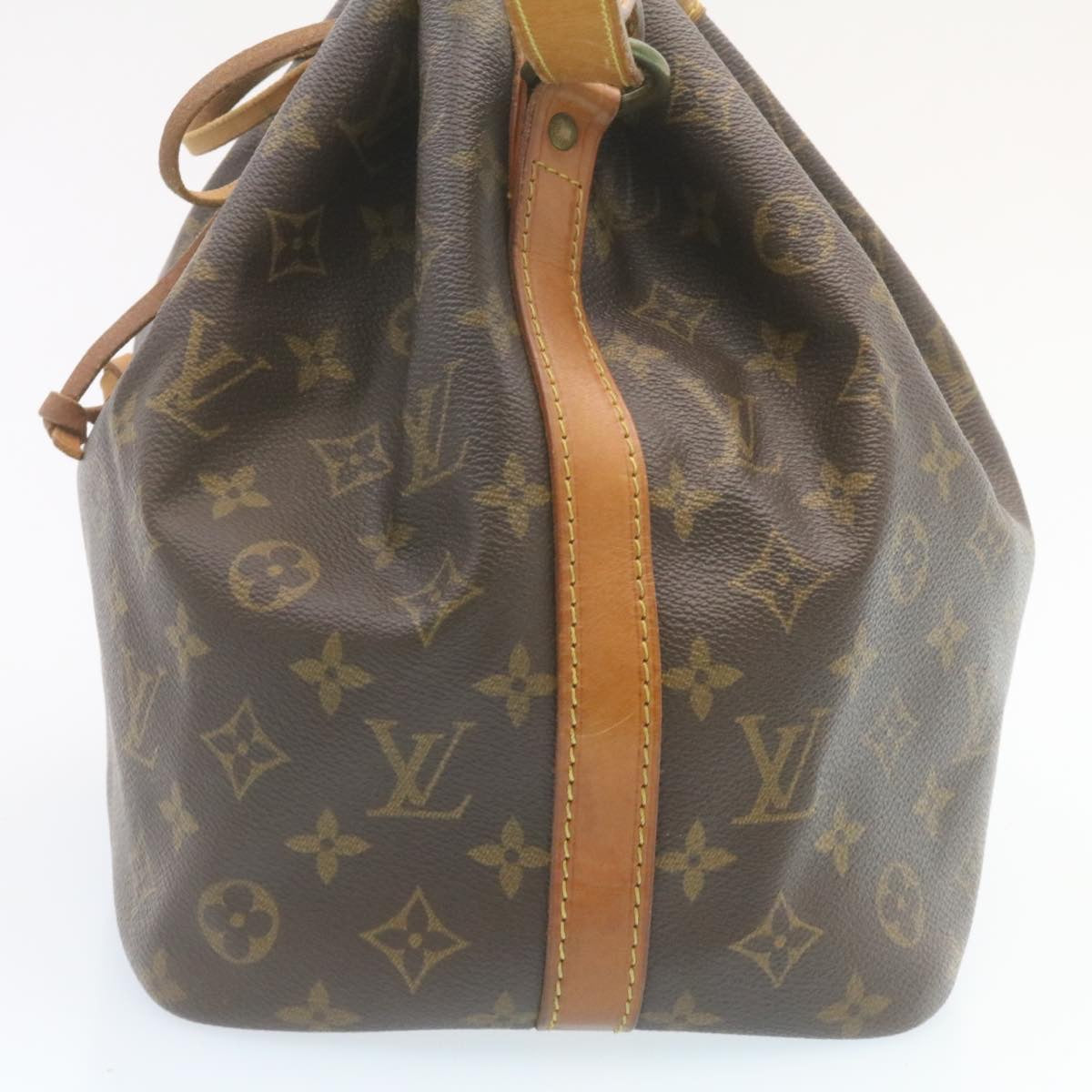 LOUIS VUITTON Monogram Petit Noe Shoulder Bag M42226 LV tp054