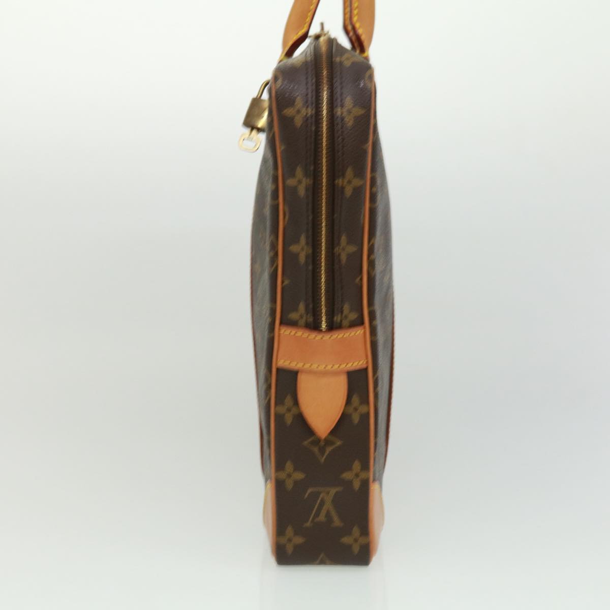 LOUIS VUITTON Monogram Porte Documents Voyage Business Bag M52005 LV tp476