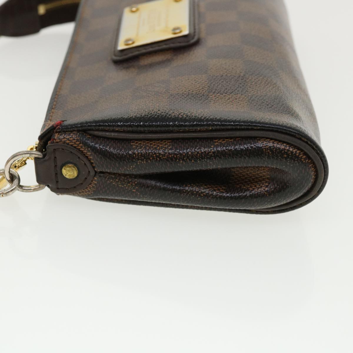 LOUIS VUITTON Damier Ebene Eva Shoulder Bag N55213 LV tp565