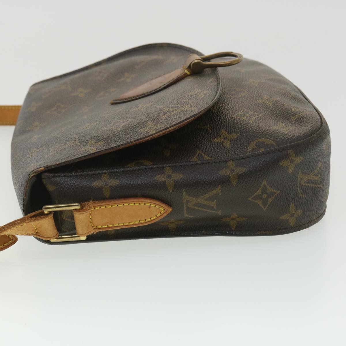 LOUIS VUITTON Monogram Saint Cloud GM Shoulder Bag M51242 LV tp603