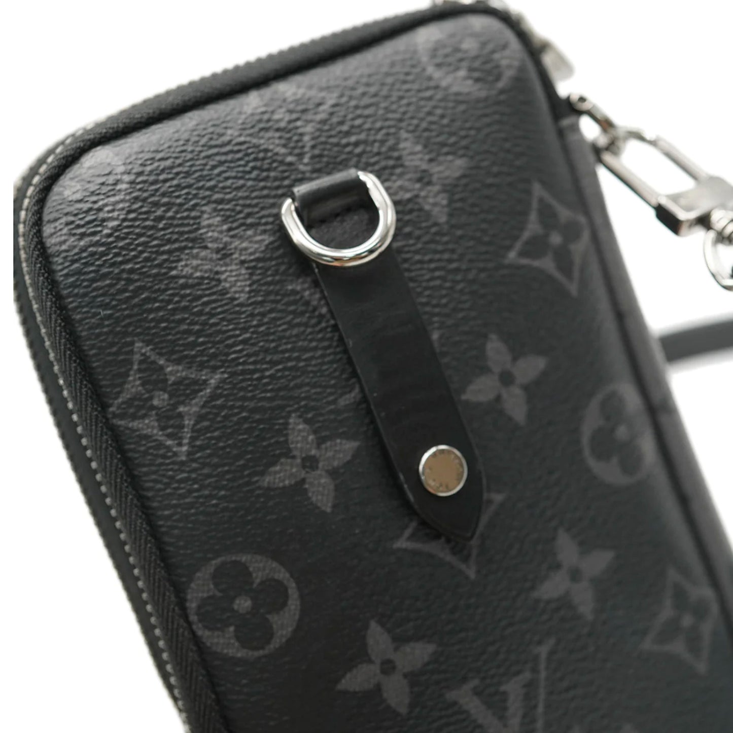 Louis Vuitton Reverse Monogram Eclipse Canvas Double Phone Pouch NM