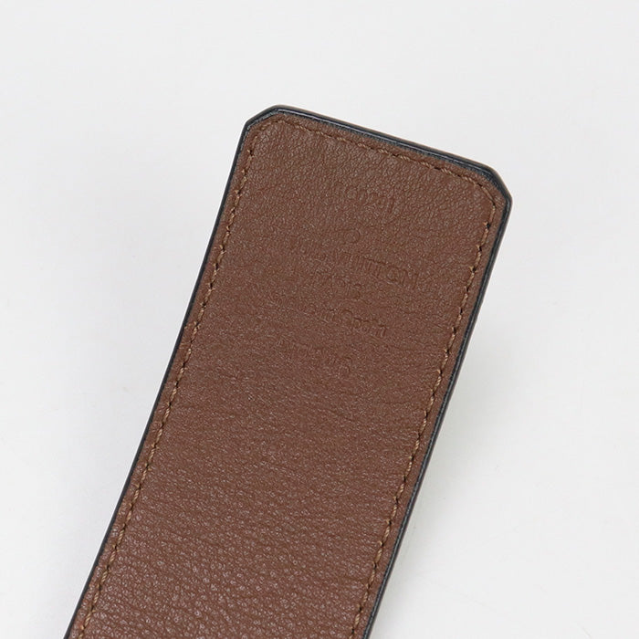 LOUIS VUITTON M9346V Belt Pyramid Monogram illusion Calfskin black mens