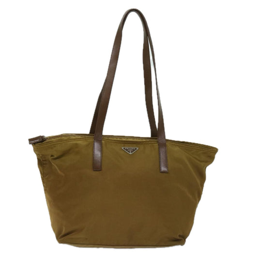 Luxury PradaTote Bag Nylon Brown yb535