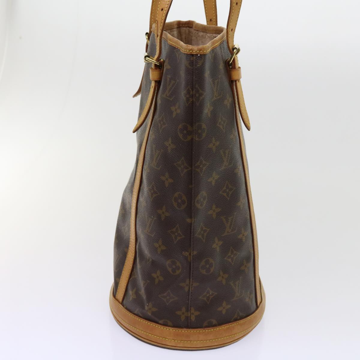 LOUIS VUITTON Monogram Bucket GM Shoulder Bag M42236 LV yk10019