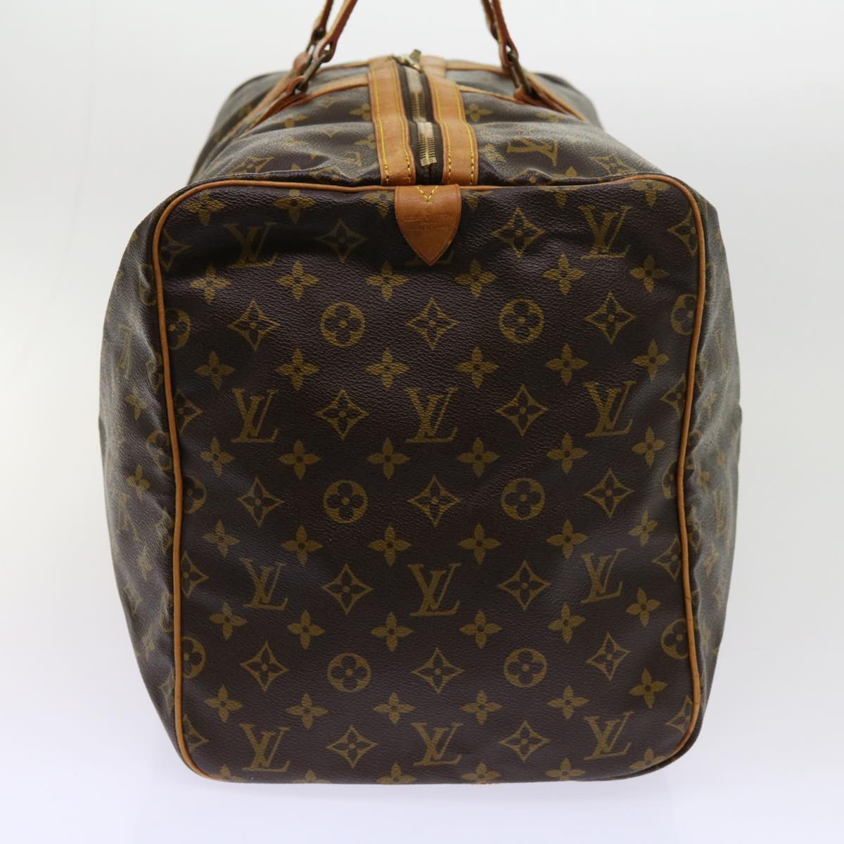 LOUIS VUITTON Monogram Sac Souple 55 Boston Bag M41622 LV yk10044