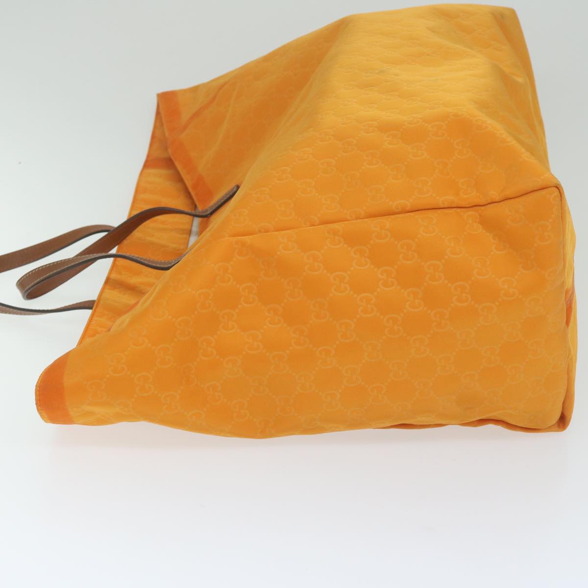 GUCCI GG Canvas Tote Bag Orange 286198 10117