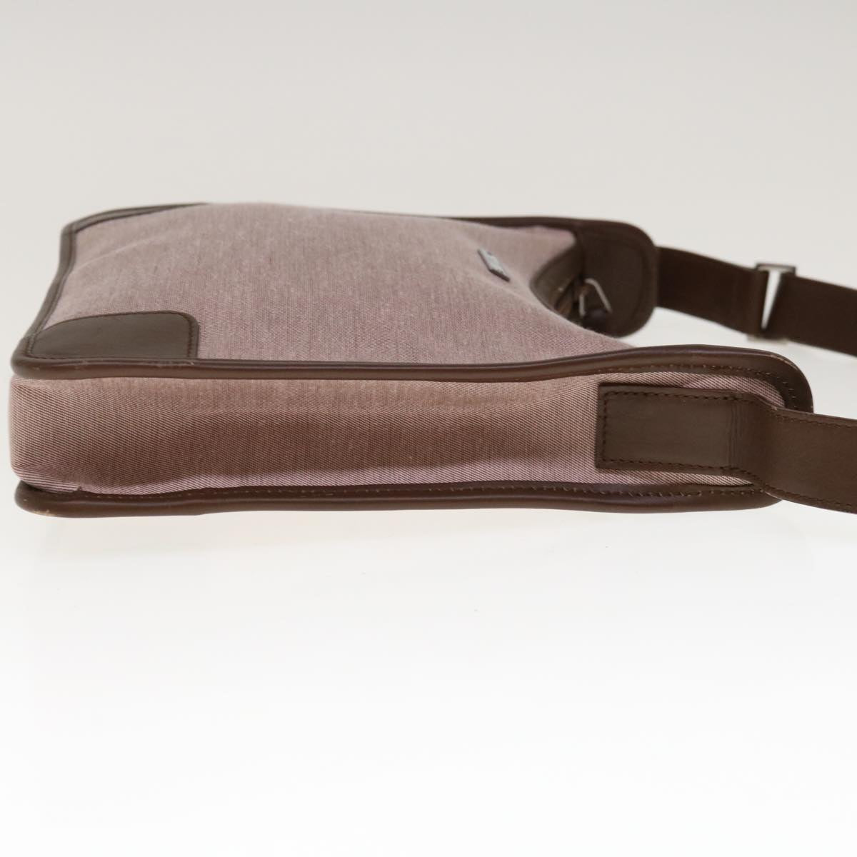 GUCCI Shoulder Bag Canvas Pink Brown 10265