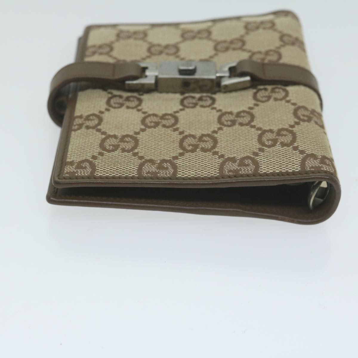 GUCCI GG Canvas Jackie Day Planner Cover Beige 10560