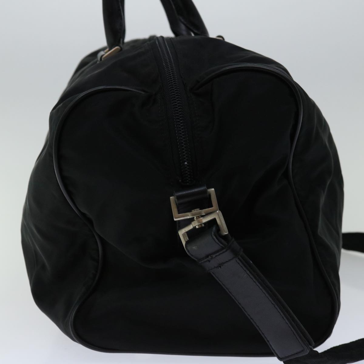 Luxury Prada Boston Bag Nylon 2way Black yk10625
