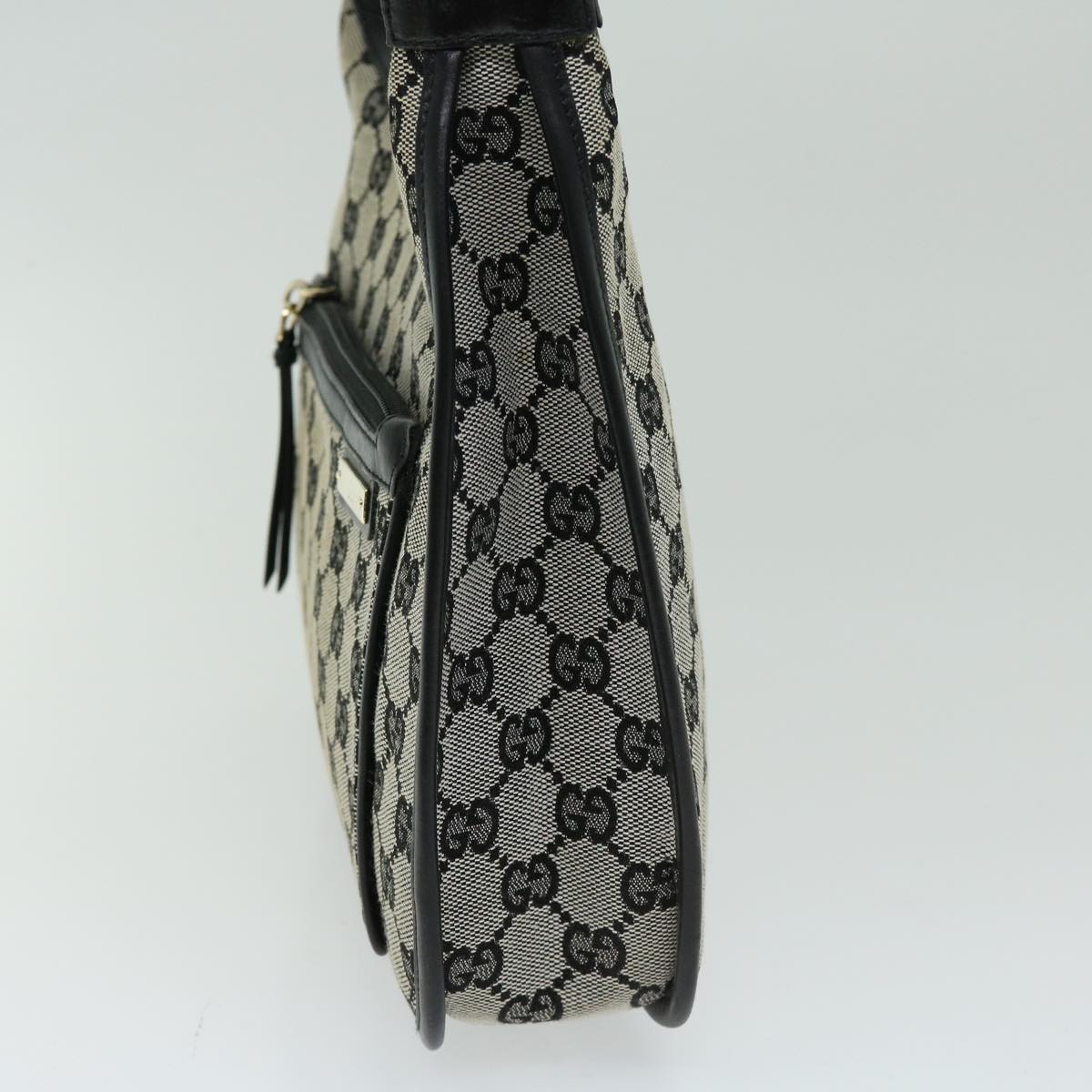 GUCCI GG Canvas Shoulder Bag Beige 001 4198 10645