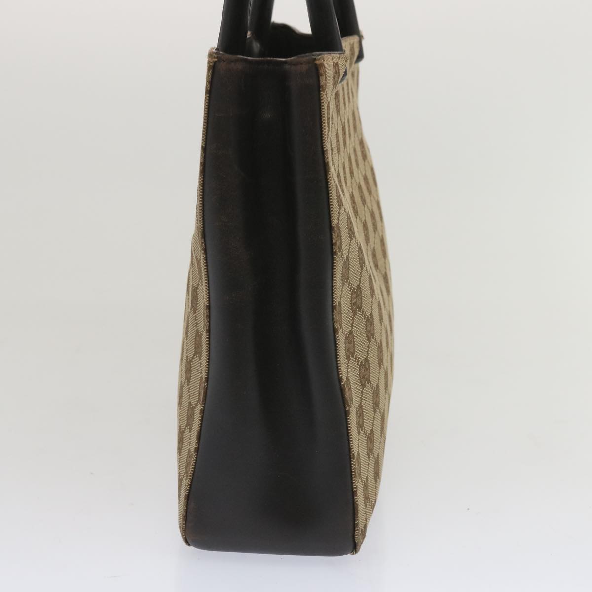 GUCCI Bamboo GG Canvas Hand Bag Beige 002 1061 10842