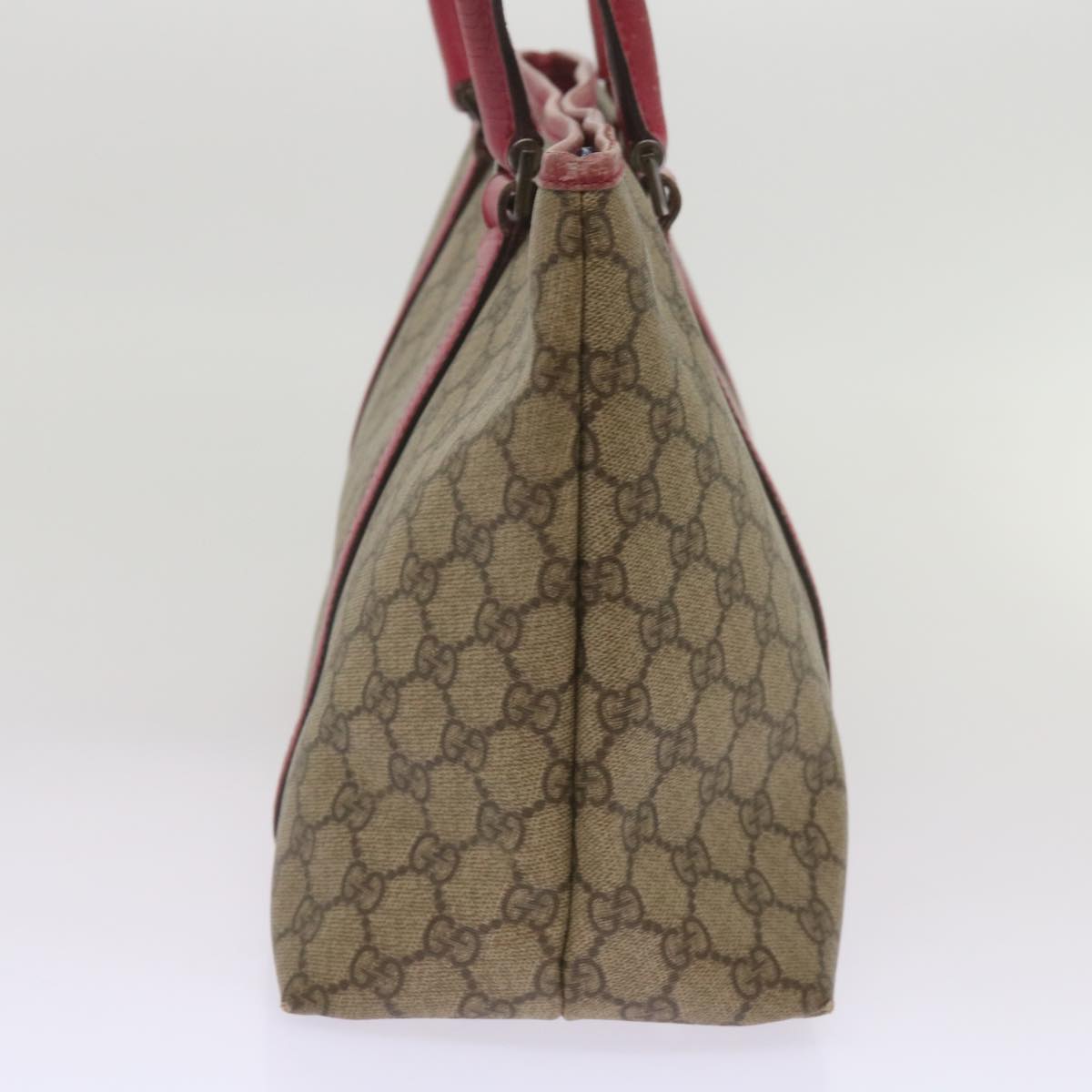 GUCCI GG Supreme Tote Bag Beige 114595 10890