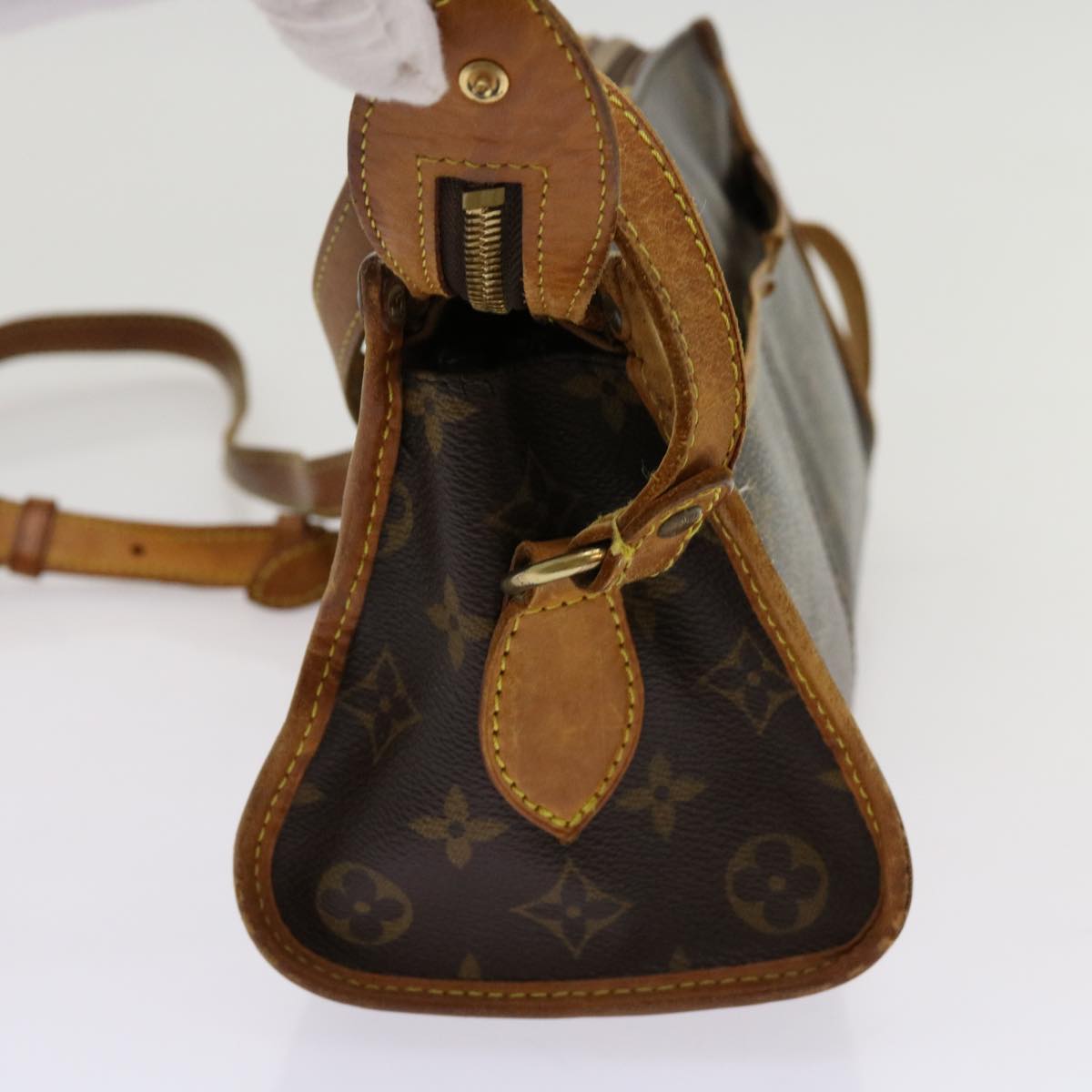 LOUIS VUITTON Monogram Popincourt Long Shoulder Bag M40008 LV yk11290