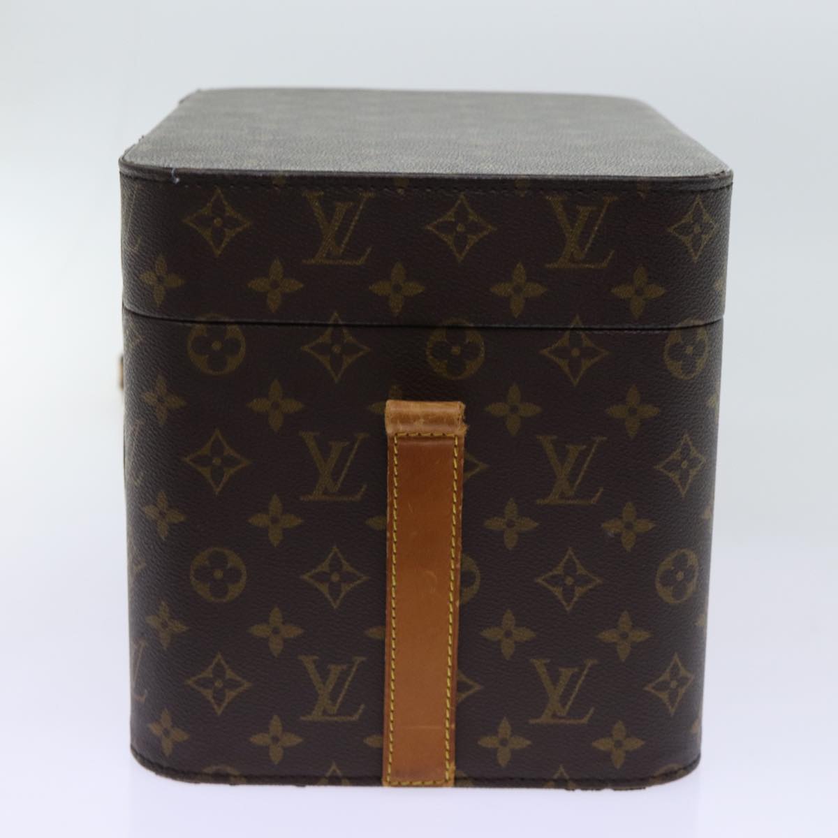 LOUIS VUITTON Monogram Train Case Jewelry Box M23820 LV yk11385