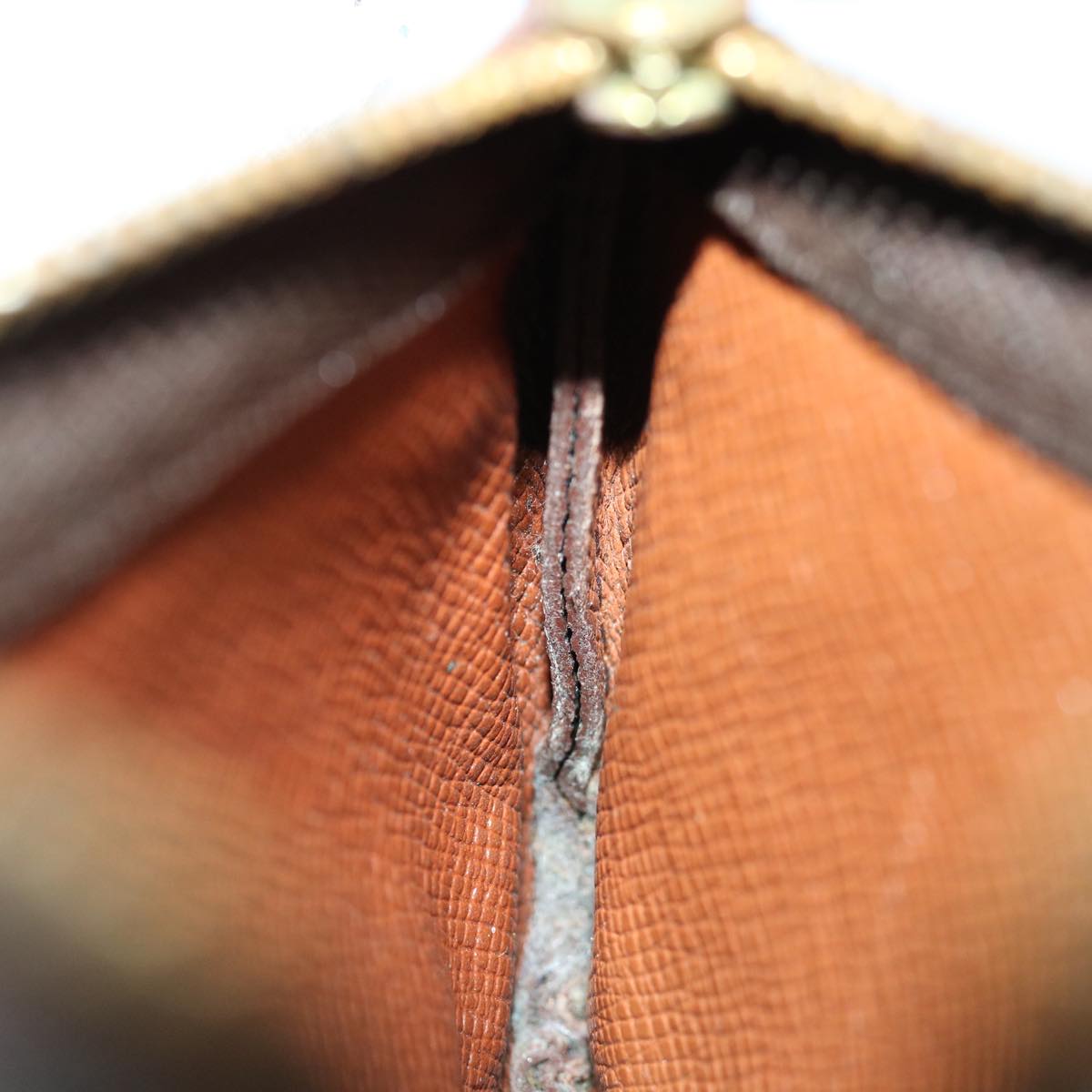 LOUIS VUITTON Monogram Pochette Cles Coin Purse M62650 LV yk11557