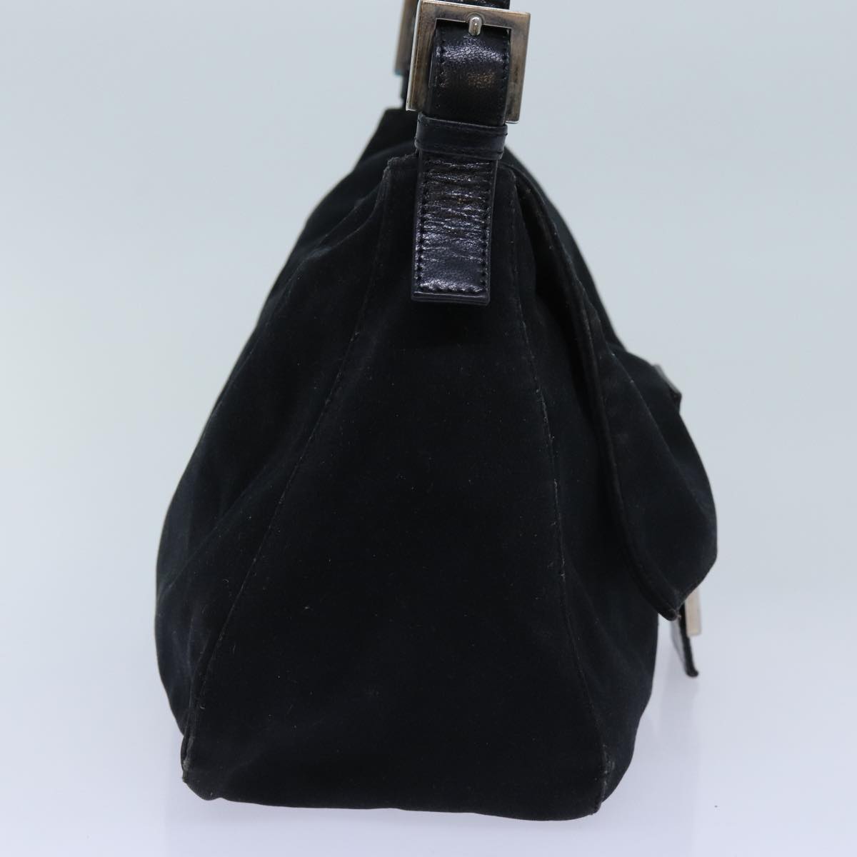 Luxury Fendi Mamma Baguette Shoulder Bag Nylon Blackyk11760