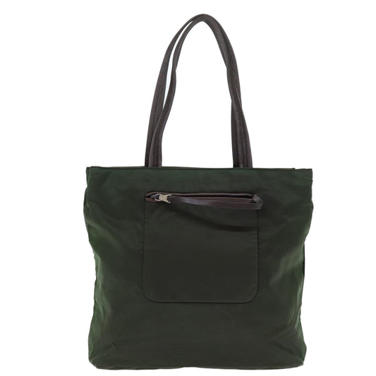 Luxury PradaTote Bag Nylon Khaki yk12400
